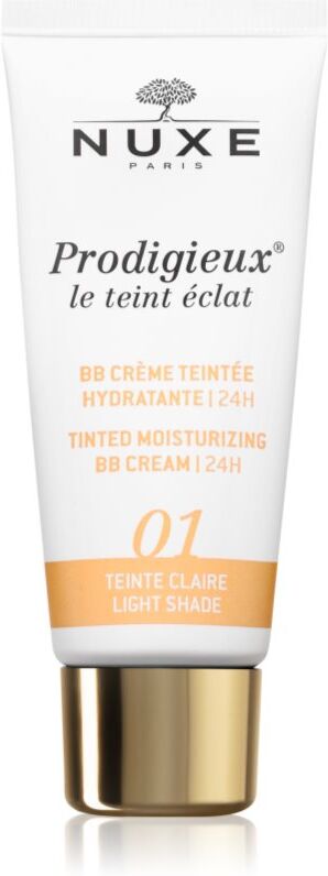 Nuxe Prodigieux Tinted Moisturizing BB Cream hydrating BB cream shade 01 Light 30 ml