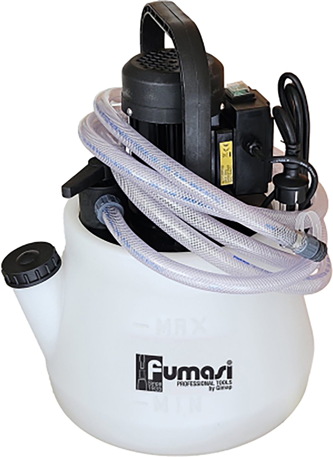 Fumasi POMPA DISINCROSTANTE  15 l PER PULIZIA CALDAIE SCAMBIATORI PORTATA 1200 l/h 1,1 bar