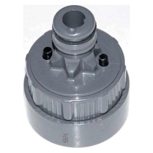 Gardena Hahnstück mit Wasserstop (Hahnverbinder, Winkelhahnstück, 13 mm) (05327-20)