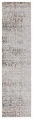Vibe Kenrick Floral Gray/ Light Blue Area Rug