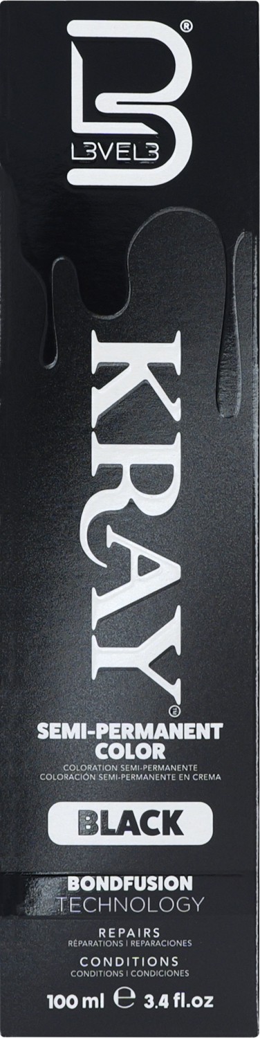 L3VEL3 Kray Color Black 100 ml LV30181