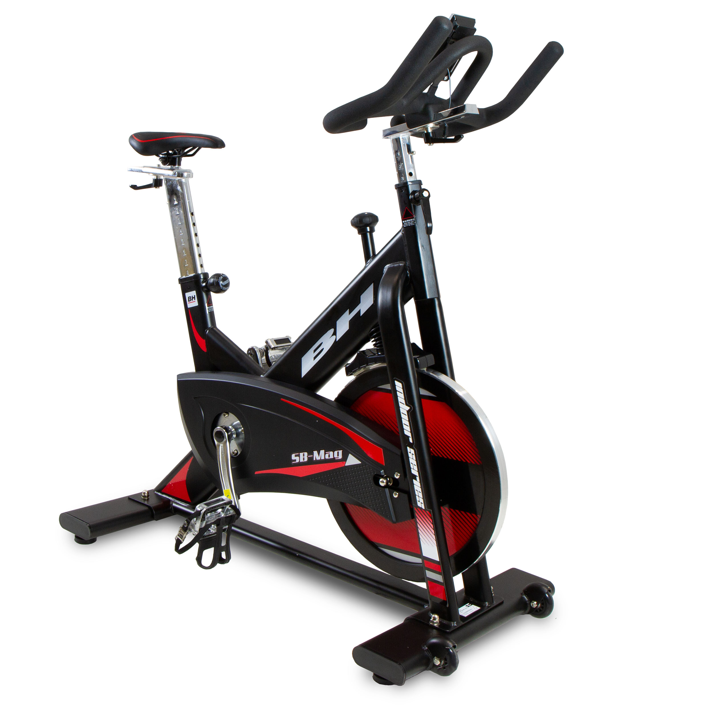 BH Fitness SB3 Magnetic H919N, Spinnrad, Magnetisch, 110 kg, Silber, LCD, 640 mm