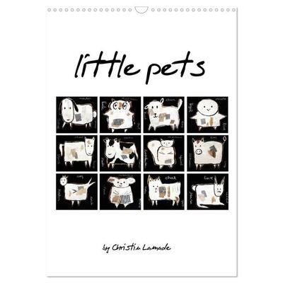 little pets (Wandkalender 2026 DIN A3 hoch), CALVENDO Monatskalender