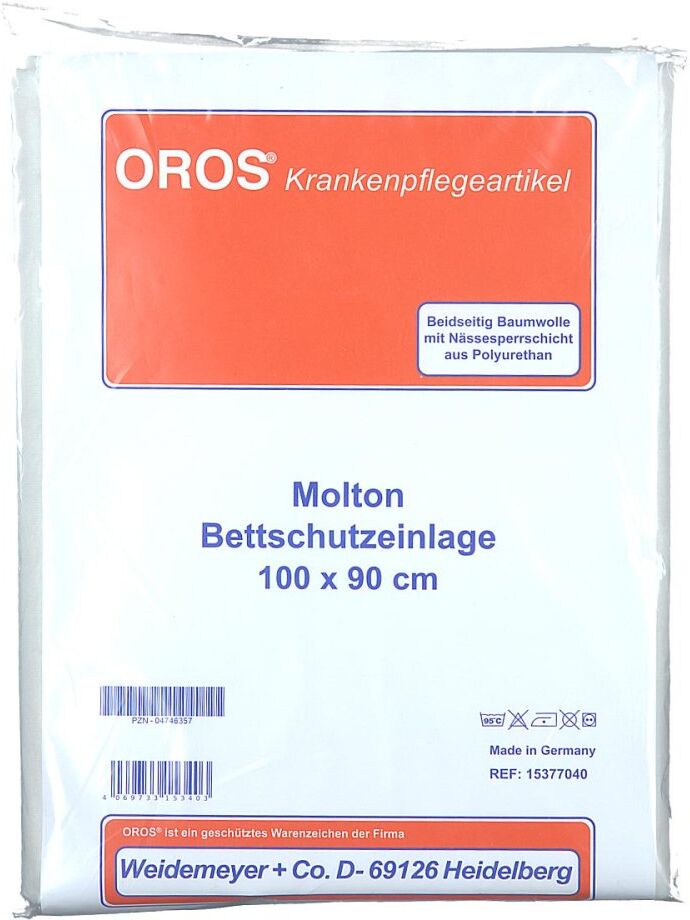 Molton Bettschutz Einlage 90x100 cm 1stk