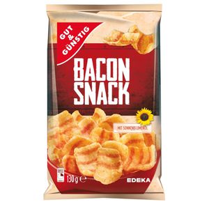 Gut&Günstig Chips Bacon Snacks, 130g