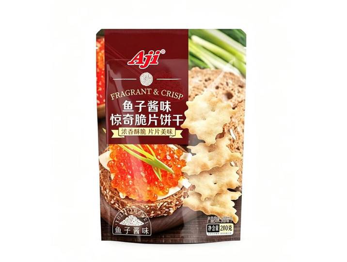 Ajinomoto Crackers de Riz Croustillants Surprise - Caviar 200 g