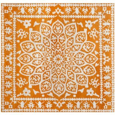 SAFAVIEH Hand-knotted Stone Wash Yrgrun Modern Wool Rug