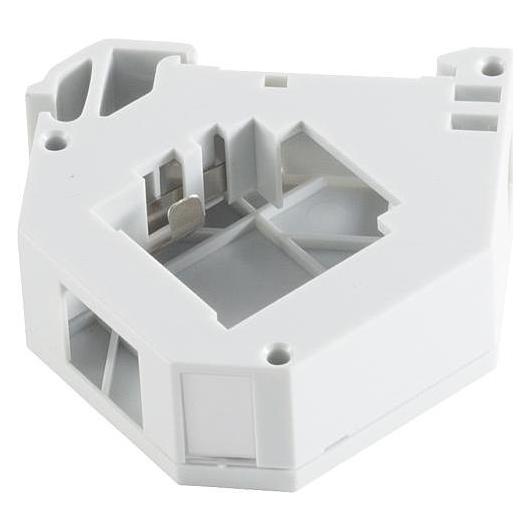 Shiverpeaks S/CONN maximum connectivity Netzwerk, Hutschienenadapter für RJ45 Keystonemodule (Keystone Modulhalter) (08-10020)
