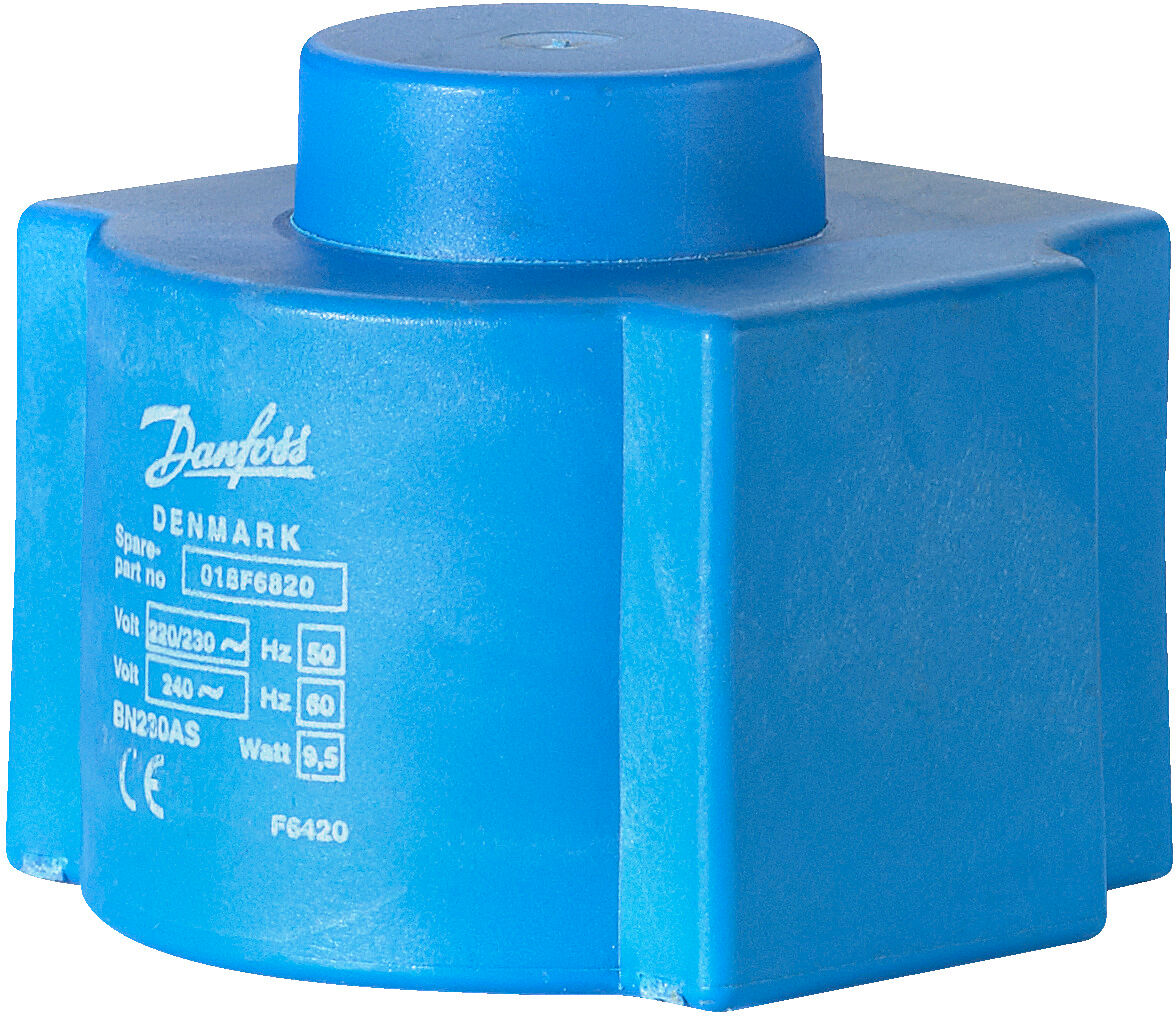 Électrovanne Danfoss bobine spéciale 018F7301 BN AC, 220/230 V, avec redresseur intégré