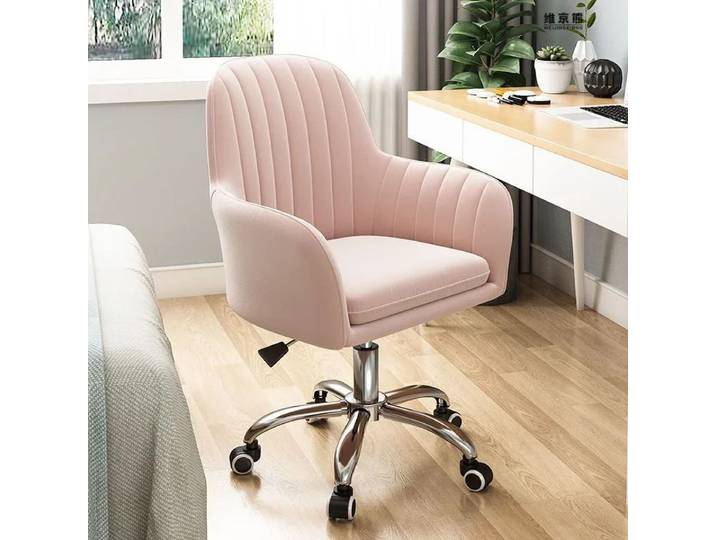 Chaise de Bureau Confortable à Dossier Long, pour Étudiante, Dortoir, Fille, Bureau, Maquillage, Ordinateur