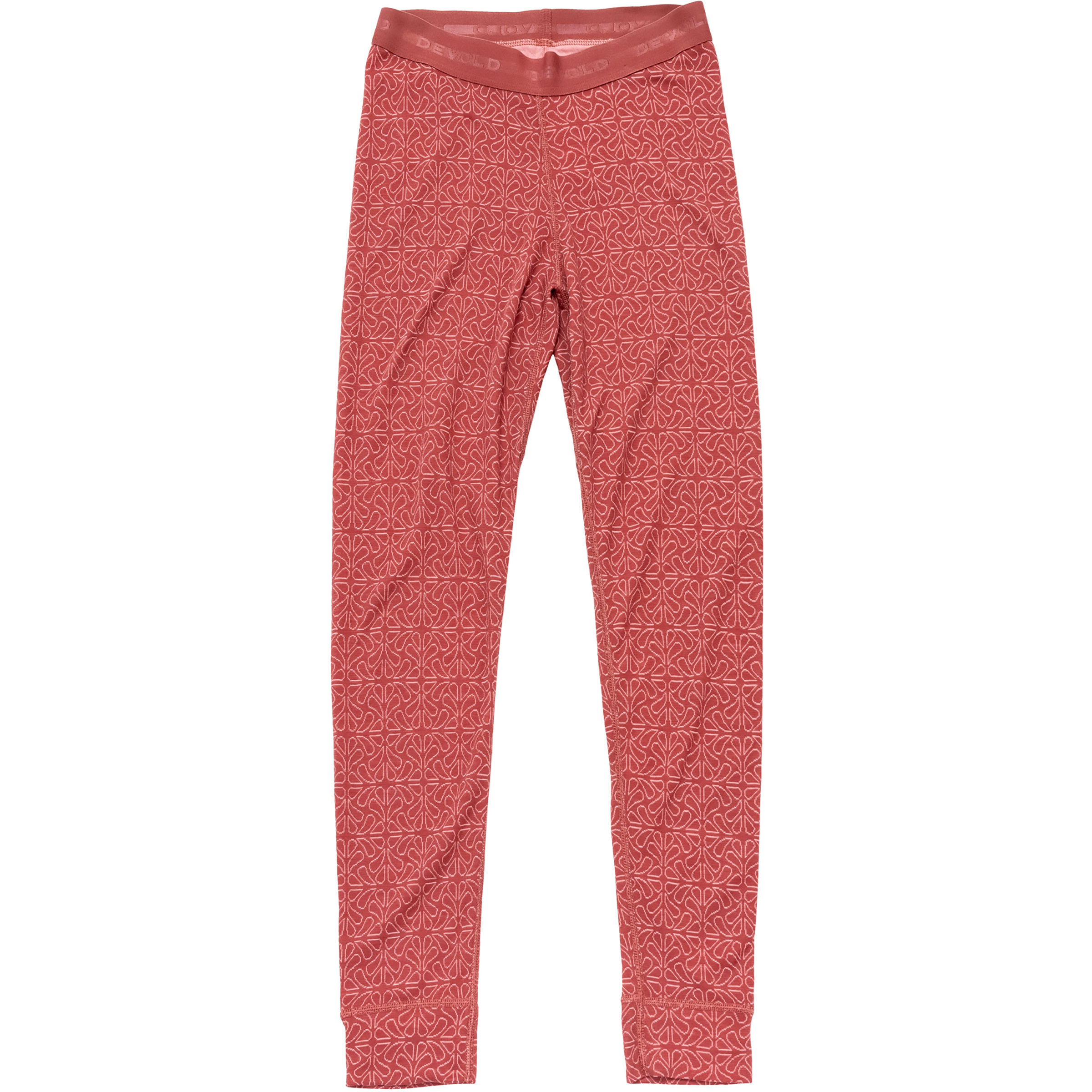 Devold Duo Active Hose Damen Lange Unterhose rot Größe XS Geruchsneutralisierend Merinowolle