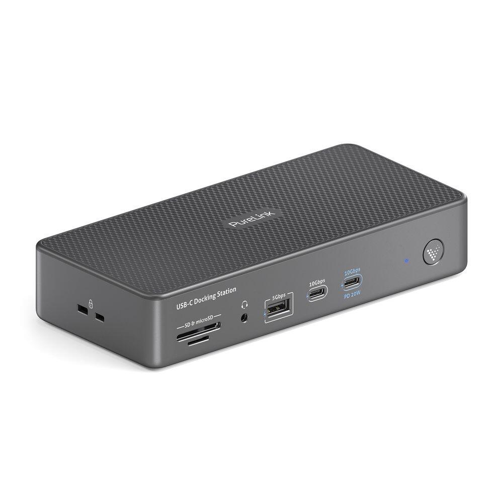 Vuelogic - USB-C Docking Station - Quad Display DisplayLink ready - 8K-Unterstützung VL-D230DL