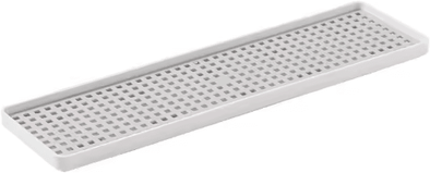Inspire Picks Double Layer Draining Tray For Bowls, Cutlery & Tea Set Organization 1pc Style1