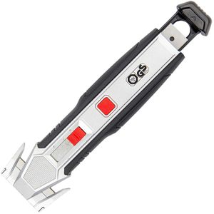 Wedo Cuttermesser 78888, 2 in 1, Sicherheitsmesser, mit 19mm Trapezklinge