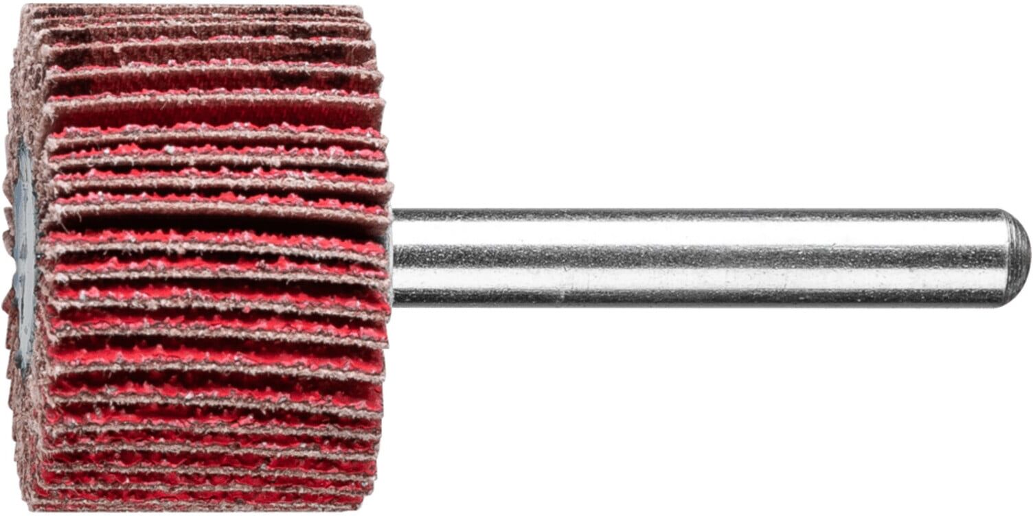 PFERD TOOLS Keramikkorn Fächerschleifer F Ø 30x20mm Schaft-Ø 6 mm CO-COOL60 hoher Abtrag auf Edelstahl (47802245)