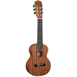 Cascha Gitarlele mit gepolsterter Tas und 3 Plektren (E-Gitarre, Mahagoni, Nylon), Gitarre, Braun