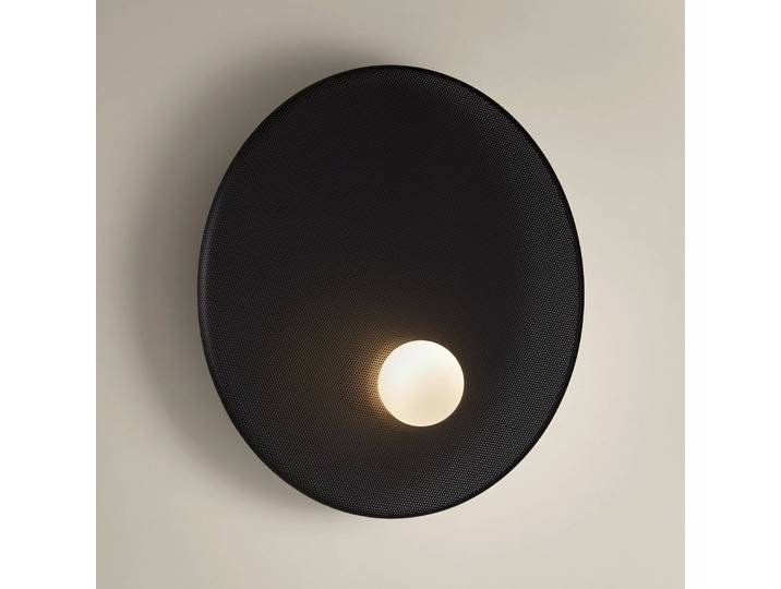 LEDS-C4 Wandlampe Trip, dimmbar, schwarz, für Wohn- / Esszimmer, Aluminium, Modern, Wandleuchte, Wandlampe Innen