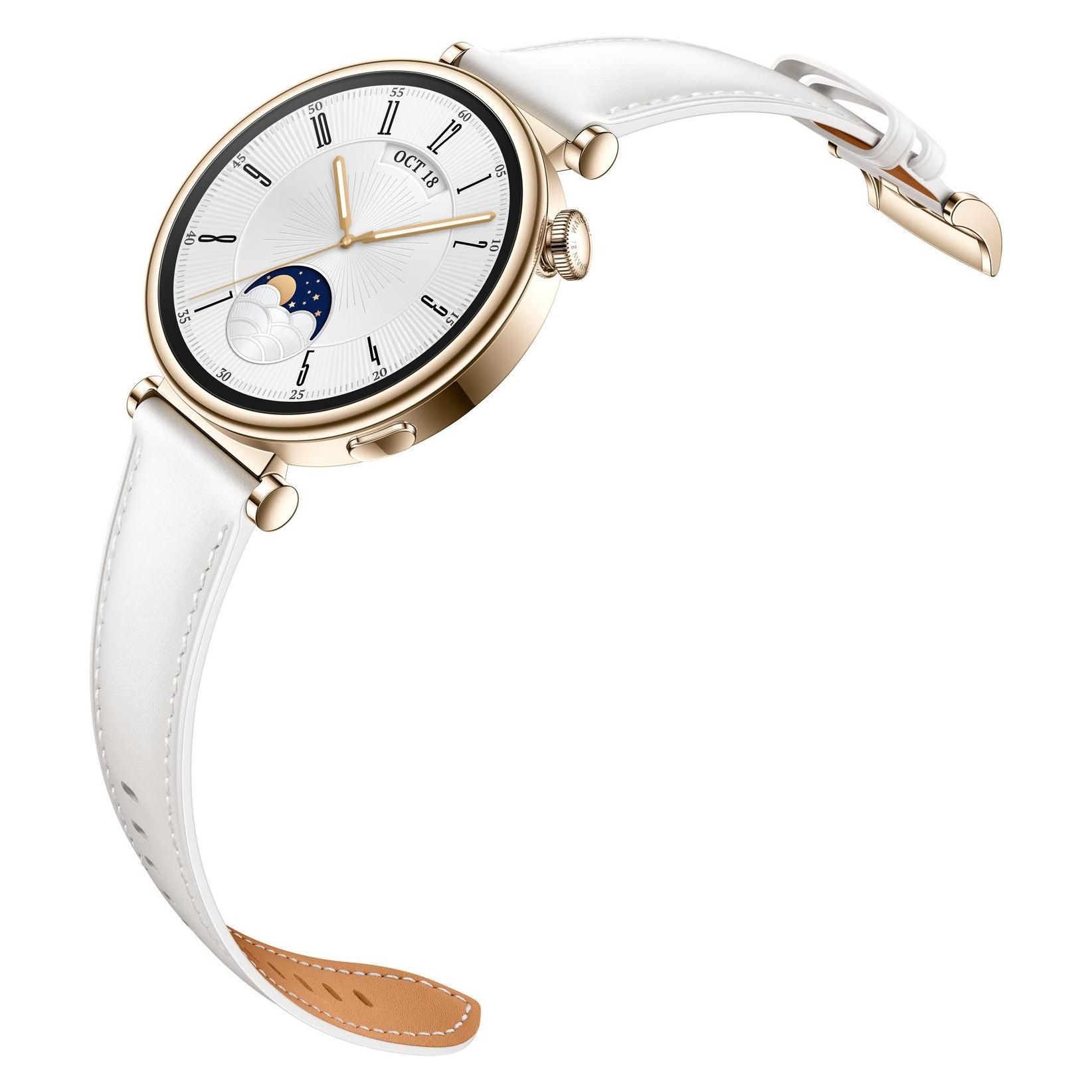Huawei Watch GT 4 (41 mm, Edelstahl, Gold, ohne SIM) (HUD00GT4E)