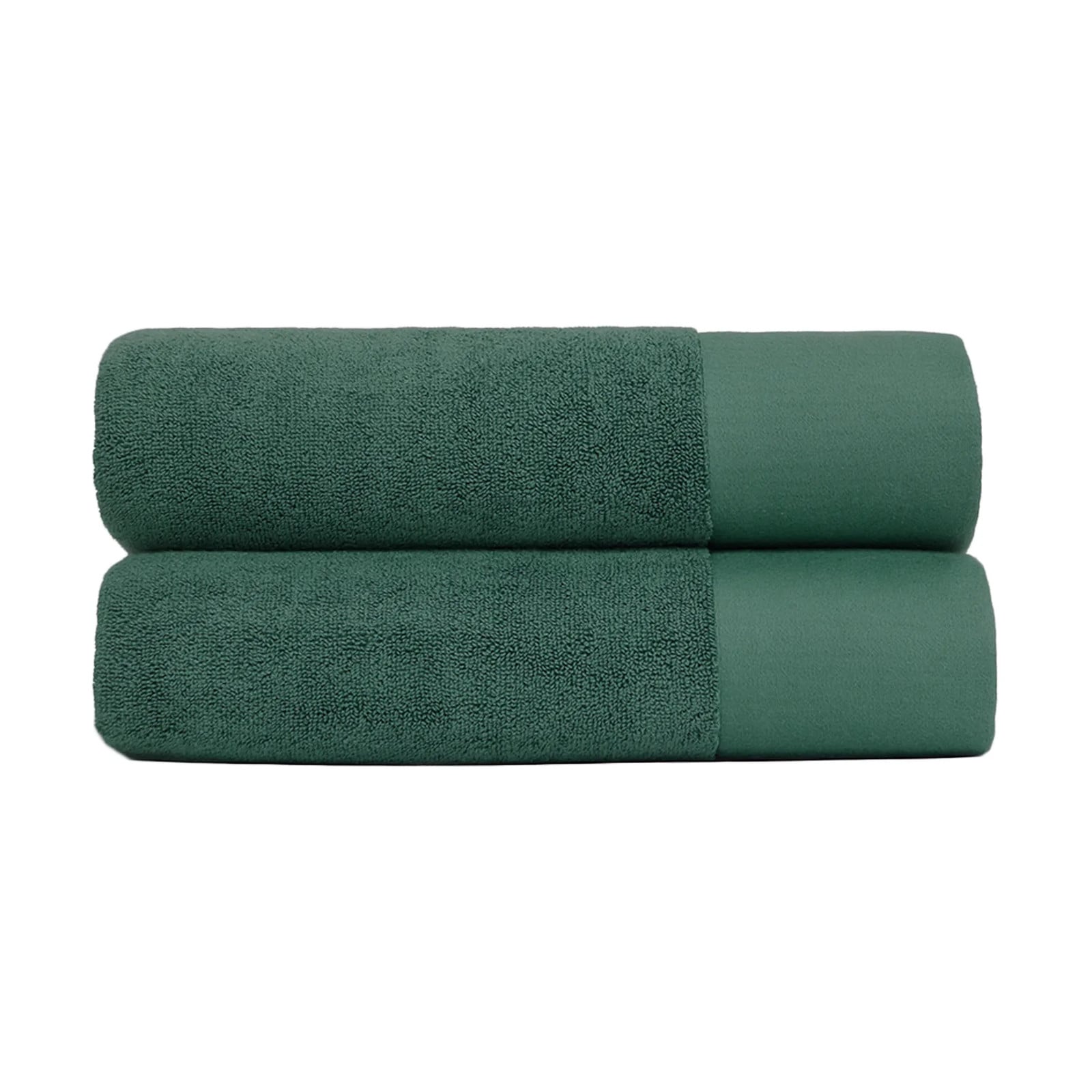 Juniper Douchehanddoek 2-pack Juniper Green B: 70 cm, L: 140 cm