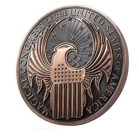 Noble Collection Harry Potter Fantastic Beasts - Macusa Wall Plaque (36932201)