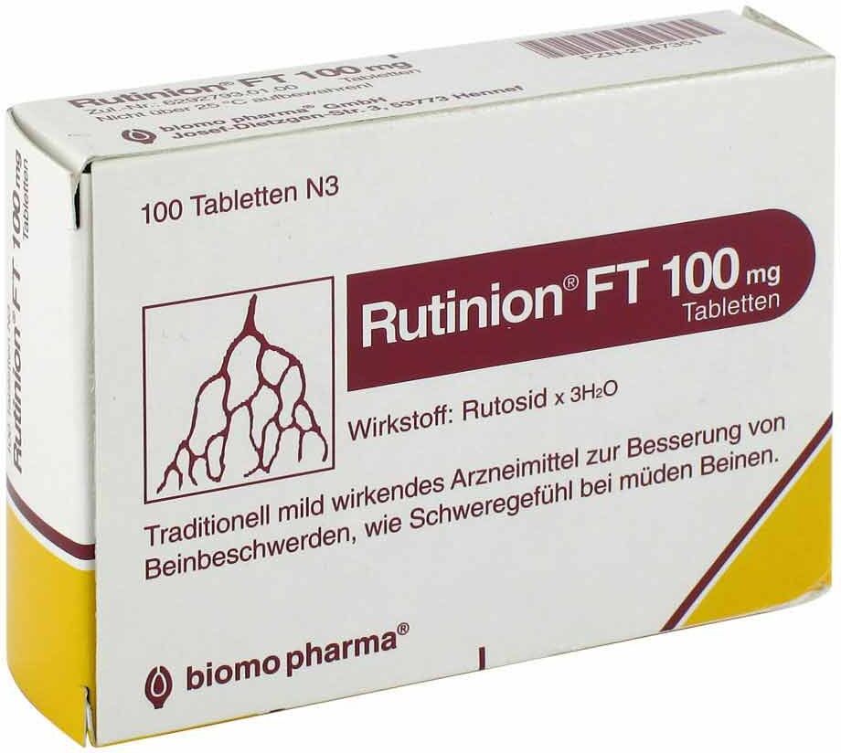 Rutinion FT 100mg 100stk