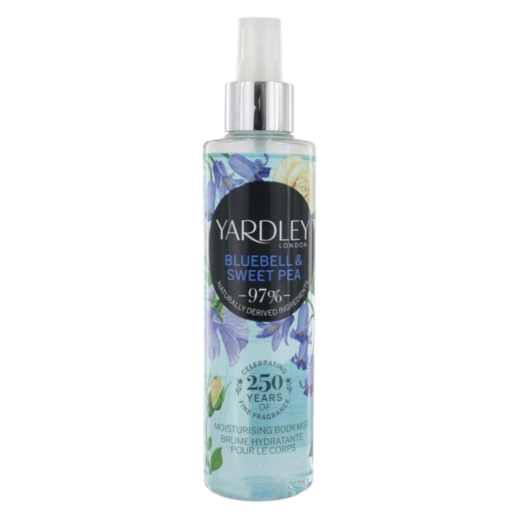Yardley Bluebell & Sweet Pea by (Spray, 200 ml) (5056179301580)