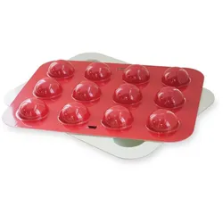 Nordic Ware - Cake Pops & Donut Hole Pan, - Red