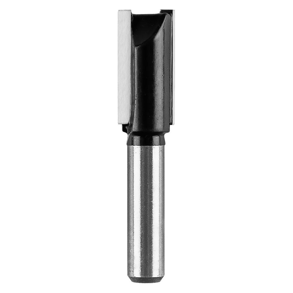 Graphite Gerader Holzfräser, zweischneidig, Widia, 12 x 25 mm, Schaft 8 mm (59379743)