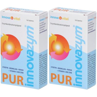 Innovazym pur magensaftresistente Tabletten 2x 2x100 St magensaftresistent