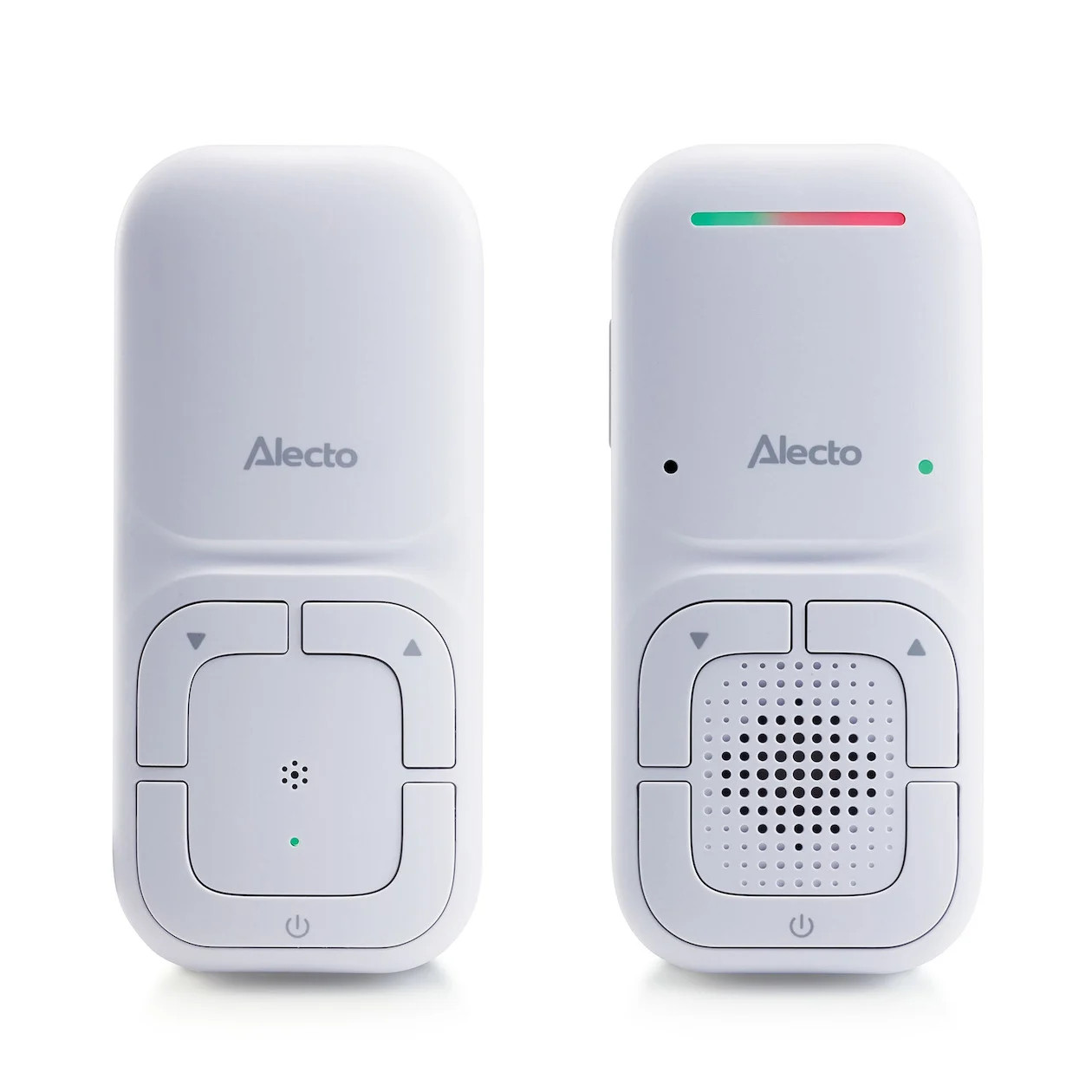 Alecto DBX-130 Babyfoon met DECT-technologie, VOX-functie en 300 meter bereik, wit
