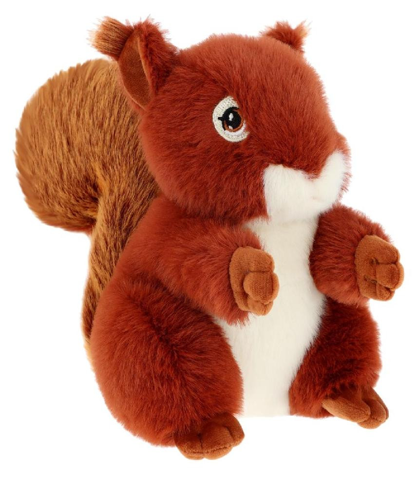 Keel Toys Keeleco Farm Rode Eekhoorn, 15 cm