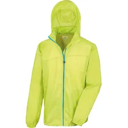 Result Unisex Regenjacke Regen-Jacke R189X lime/royal XXL
