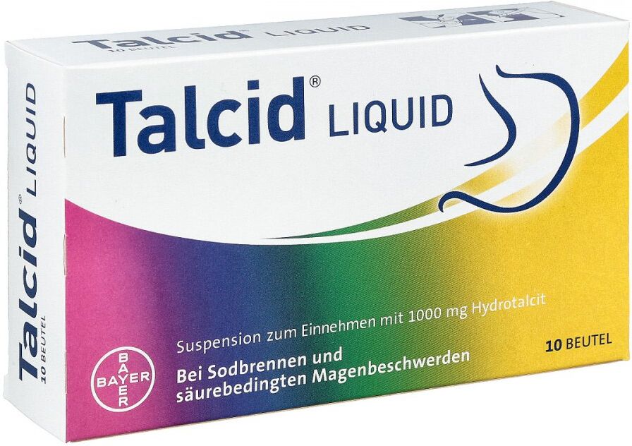 Talcid Liquid bei Sodbrennen