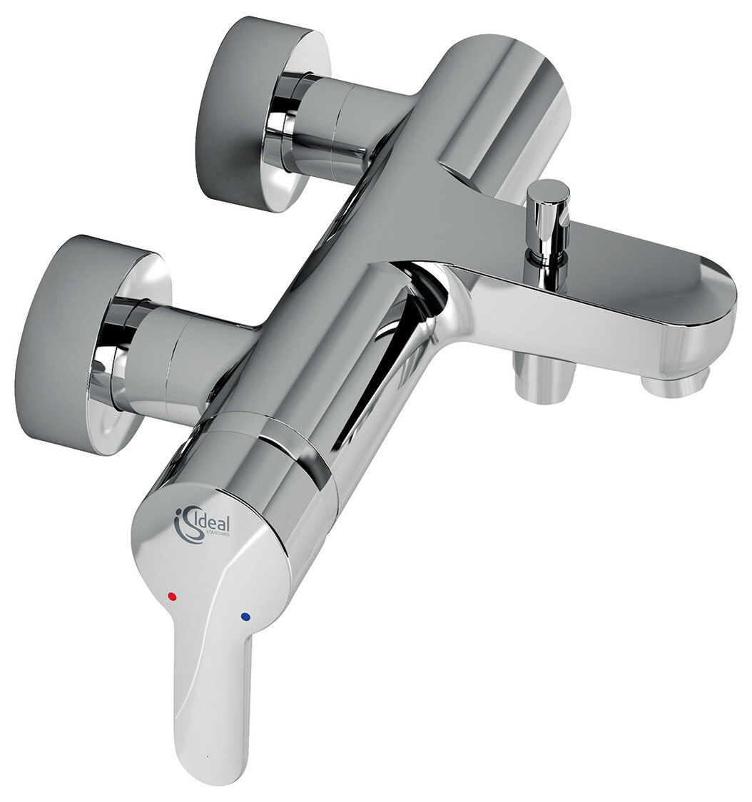 Ideal Standard Douchearmatuur AP Connect Blue, chroom, uitloop 199mm
