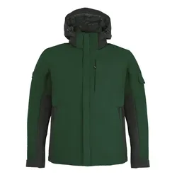 Winterjacke Primaloft® "GEORG" - 3XL - grün/schwarz