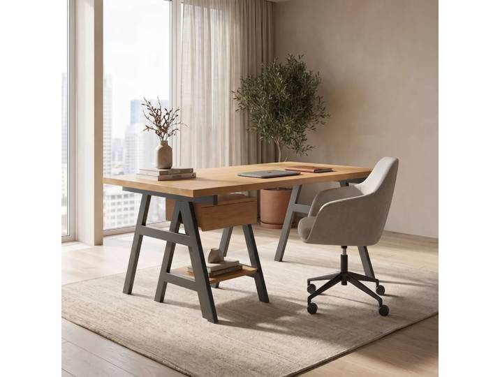Industrieller Arn-Schreibtisch 180 cm
