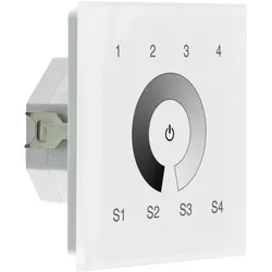 EVN DALI Dimmer-Wandpanel, weiß DALWPDIM