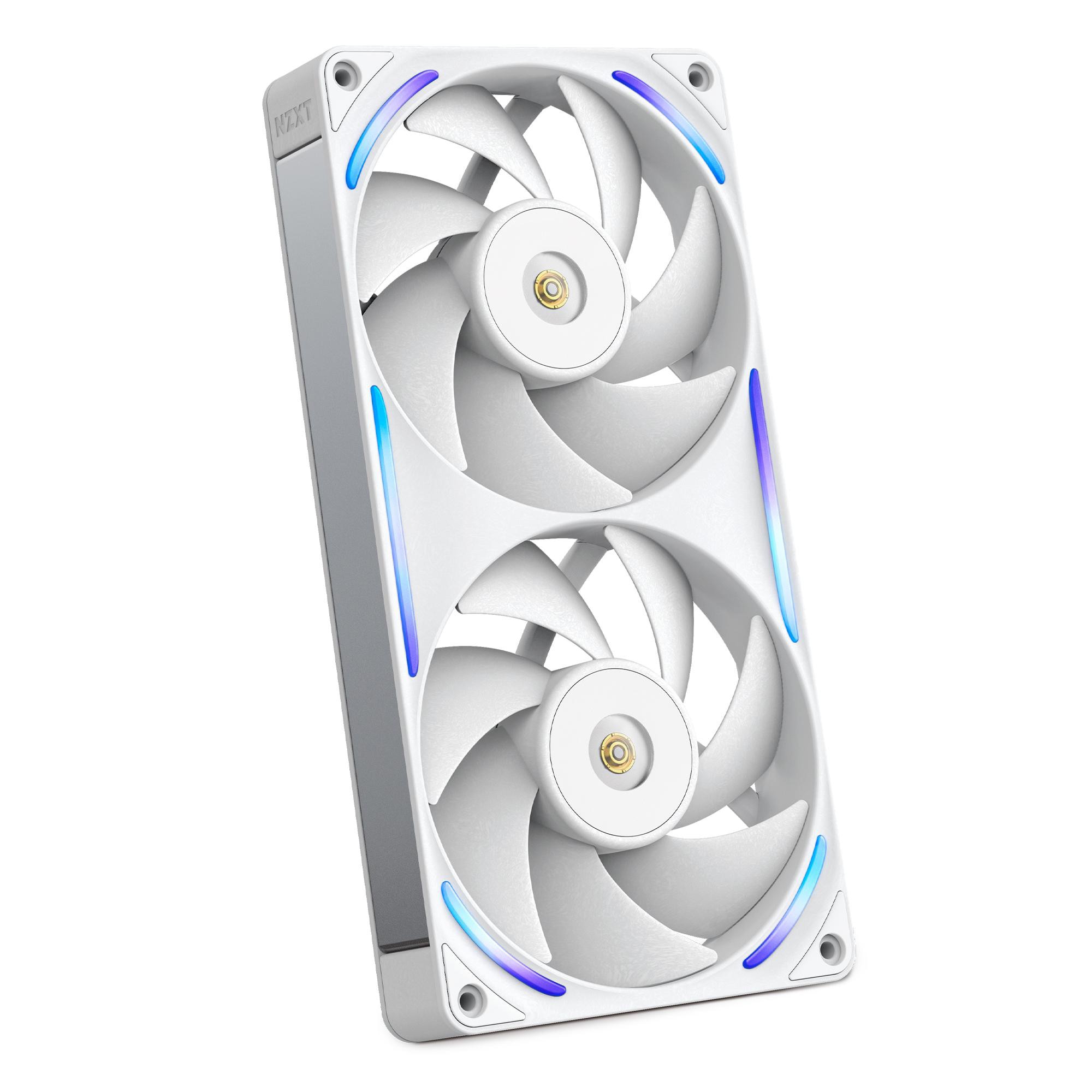 NZXT F240X Performance RGB Gehäuselüfter (Single-Frame) 120mm Weiß
