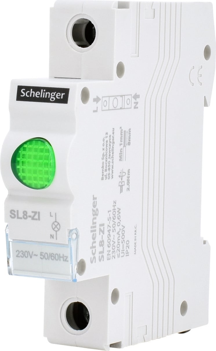 Bemko Foutindicator fase-indicator controlelamp 1-fase groen