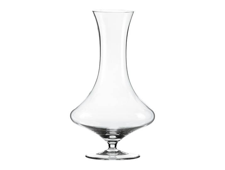 Dekanter SPIEGELAU Dekanter mit Standfuß Willsberger Anniversary 1 Liter transparent , bunt (transparent), Karaffen, Dekanter