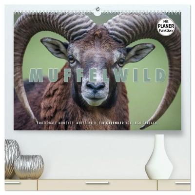 Emotionale Momente: Muffelwild. (hochwertiger Premium Wandkalender 2027 DIN A2 quer), Kunstdruck in Hochglanz