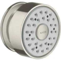 Hansgrohe Seitenbrause Axor rund edelstahl-optik 28464800