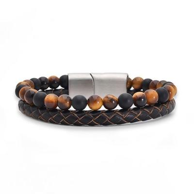 'Golden Sun' Fashion Bead Armband, J966-01