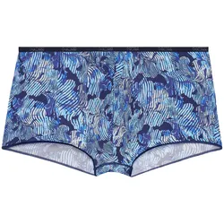 HOM Herren Boxershort - Plume, Barrett, Trunk, floral Blau / 2XL