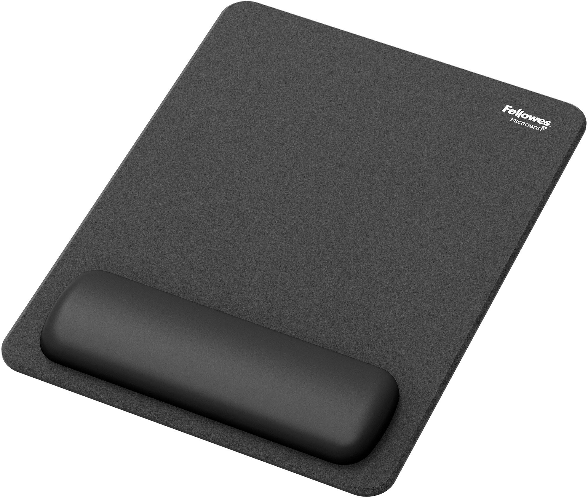 Fellowes Breyta XL Mouse Mat Wrist Support - Black