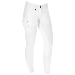 Covalliero Damen Turnier Reithose Premium Lederbesatz white FS 2025, Größe: 36