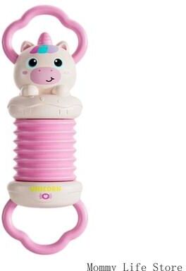 JoyToys Baby Accordion Toy With Grip Handles Sensory Baby Toy For Early Learning & Fine Motor Development pink