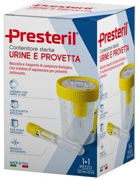 Corman Contenitore Urina + Provetta Medipresteril