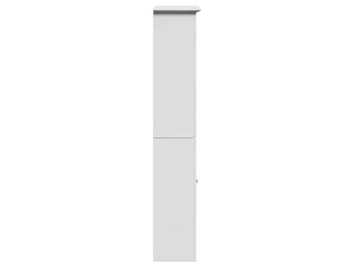 Soldes Printemps  Armoire de salle de bain - SOLOMOON - Meuble wc - BODO blanc 44x30x160 cm SSS1799