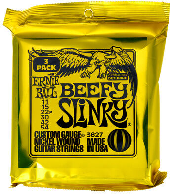 Ernie Ball Beefy Slinky 3-pack 3627